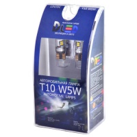 Светодиодная автолампа T10 W5W -  с обманкой 10 SMD 3014  (2шт.)